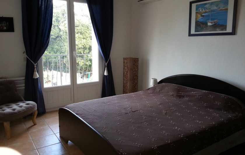 Location de vacances - Appartement à Cargèse - Chambre 2 du 1er