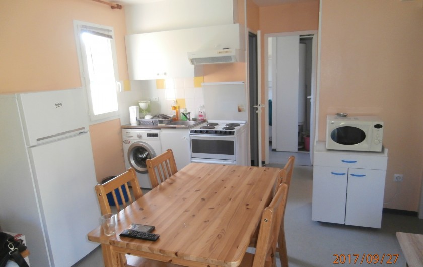 Location de vacances - Chalet à Saint-Geniez-d'Olt - Coin cuisine