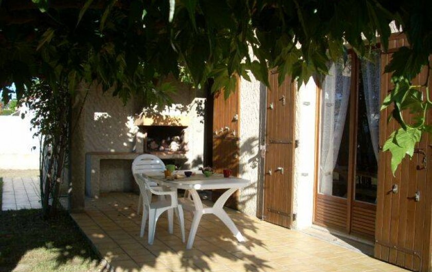 Location de vacances - Villa à Saint-Cyprien Plage - Terrasse