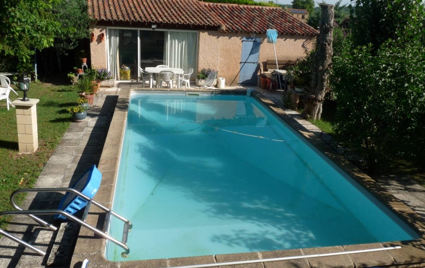 Location de vacances - Villa à Cabriès - Piscine 8 m x 4 m