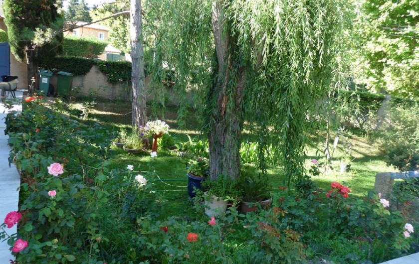 Location de vacances - Villa à Cabriès - Jardin côté Sud