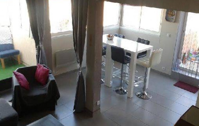 Location de vacances - Appartement à Agde - salon et salle à manger