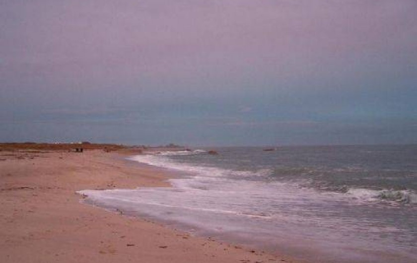 Location de vacances - Gîte à Tréogat - plage fin de journée