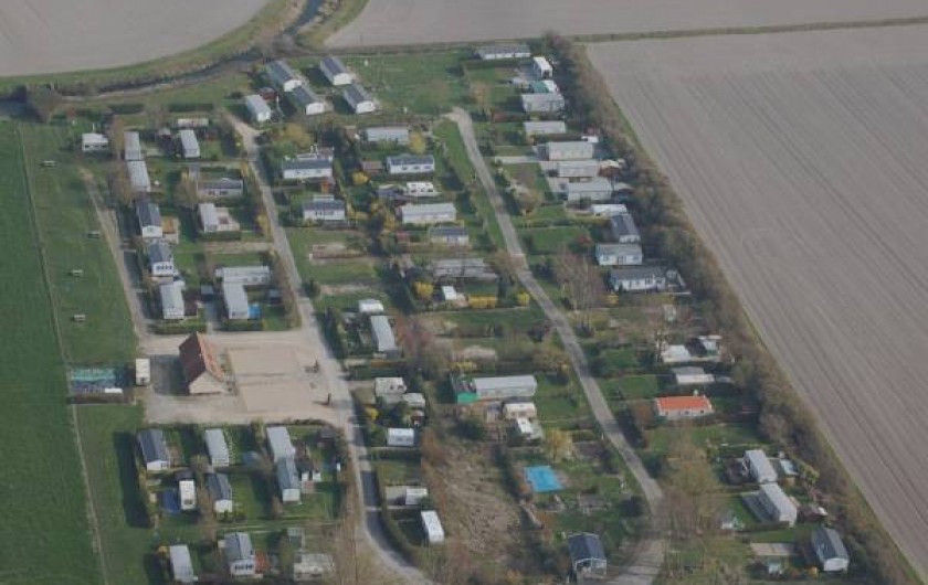 Location de vacances - Bungalow - Mobilhome à Le Crotoy - Vue aérienne