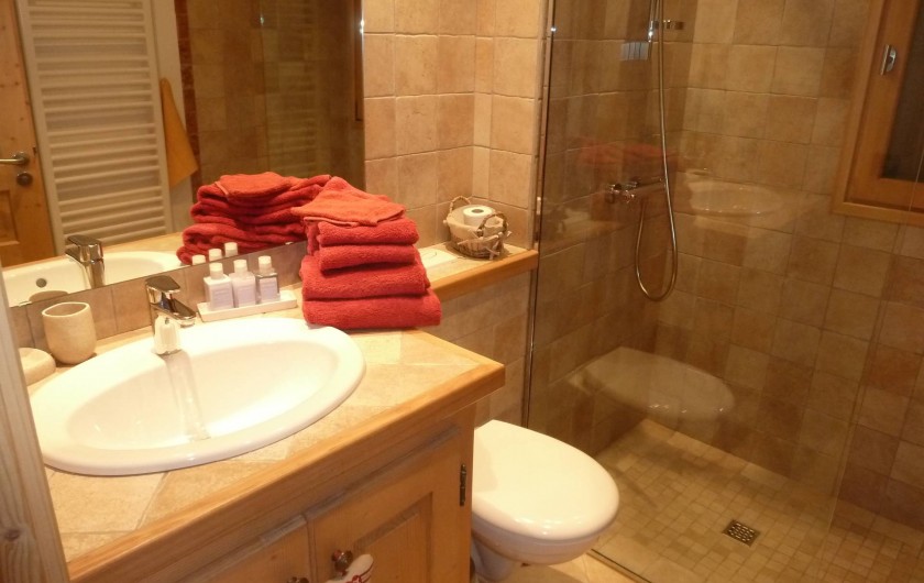 Location de vacances - Chalet à Megève - une salle d 'eau