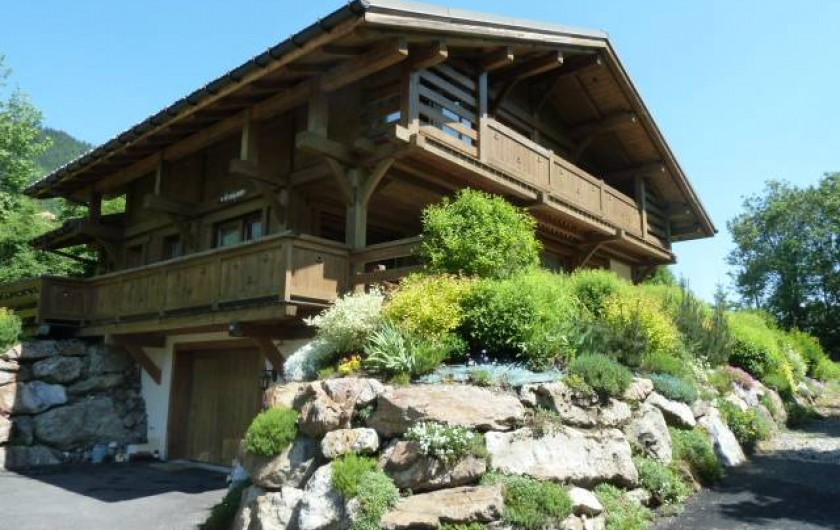 Location de vacances - Chalet à Megève - le Solaret en été