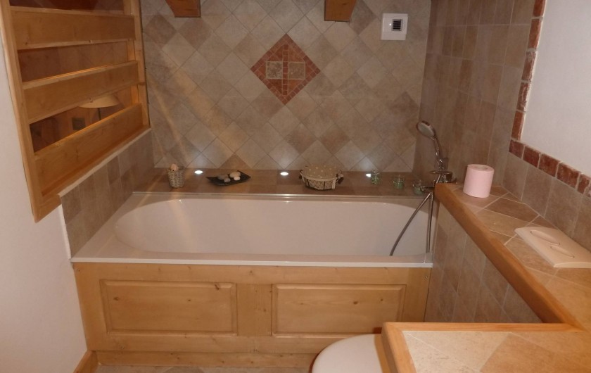 Location de vacances - Chalet à Megève - salle de bain