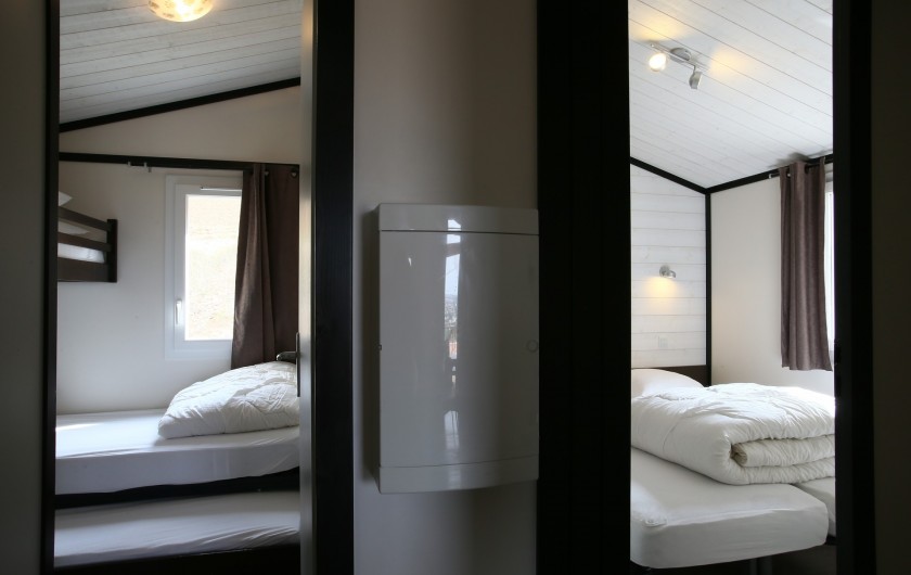 Location de vacances - Bungalow - Mobilhome à Millau - Chalet du Causse (chambres, max 5 personnes)