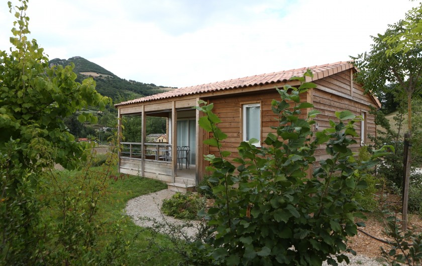 Location de vacances - Bungalow - Mobilhome à Millau - Chalets du Tarn (extérieur)