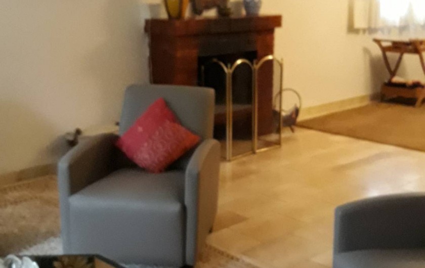 Location de vacances - Villa à Marrakech - Cheminée