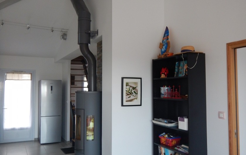 Location de vacances - Villa à Manhattan - Poêle à bois