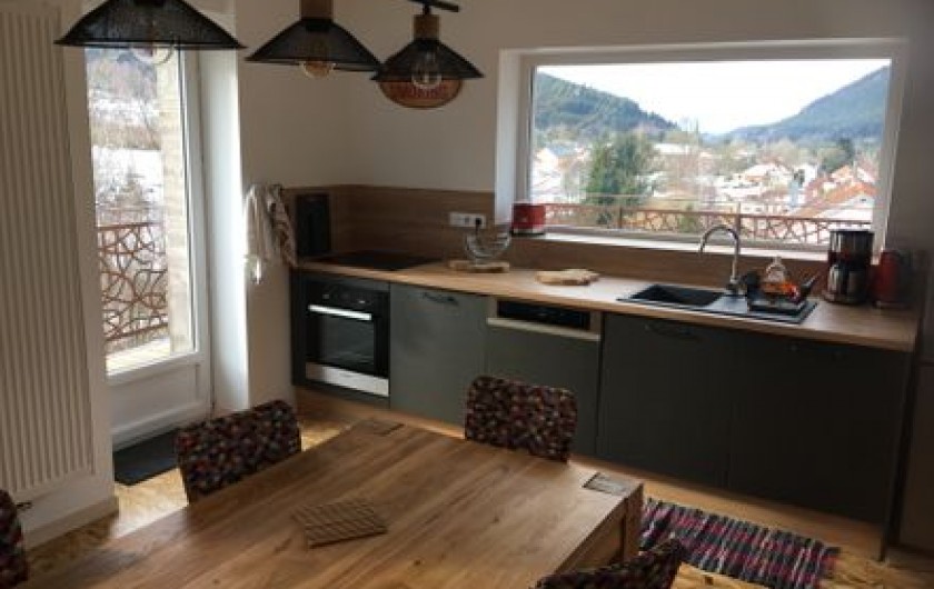 Location de vacances - Gîte à Raon-lès-Leau - Séjour cuisine