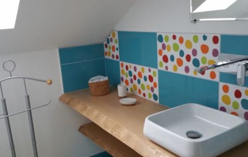 Location de vacances - Gîte à Raon-lès-Leau - Salle d'eau Chambre 3