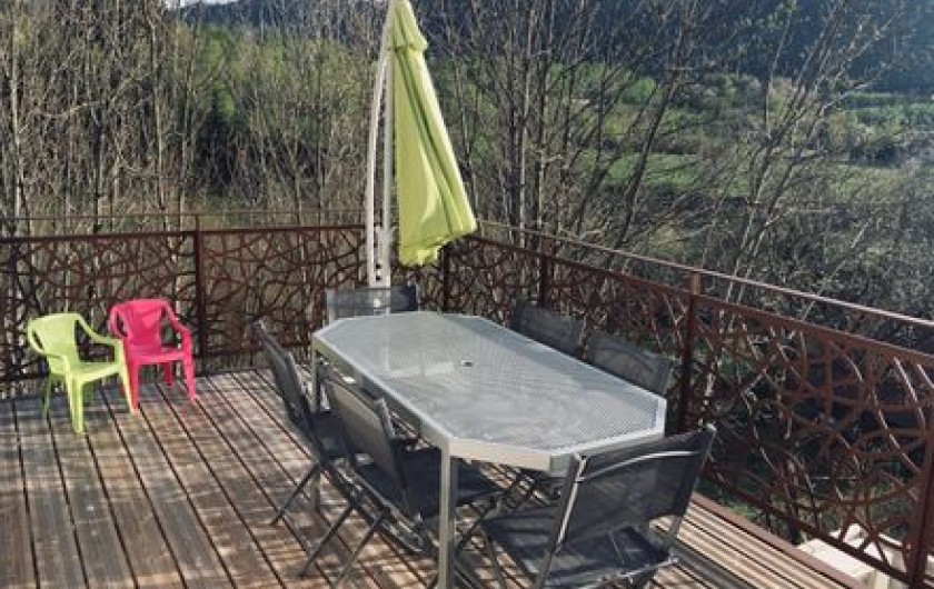 Location de vacances - Gîte à Raon-lès-Leau - Terrasse