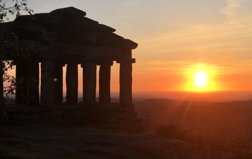 Location de vacances - Gîte à Raon-lès-Leau - Coucher de soleil au Donon