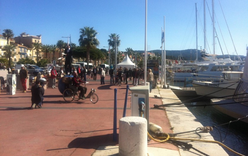 Location de vacances - Appartement à Saint-Cyr-sur-Mer - Bandol avec son marché et commerces à 3 km