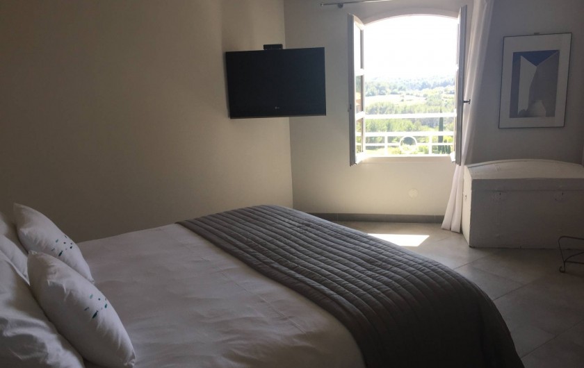 Location de vacances - Appartement à Saint-Cyr-sur-Mer - Chambre principale