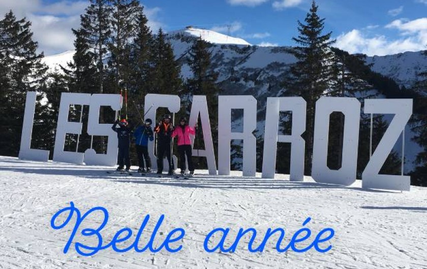 Location de vacances - Studio à Les Carroz d'Arâches - Pistes