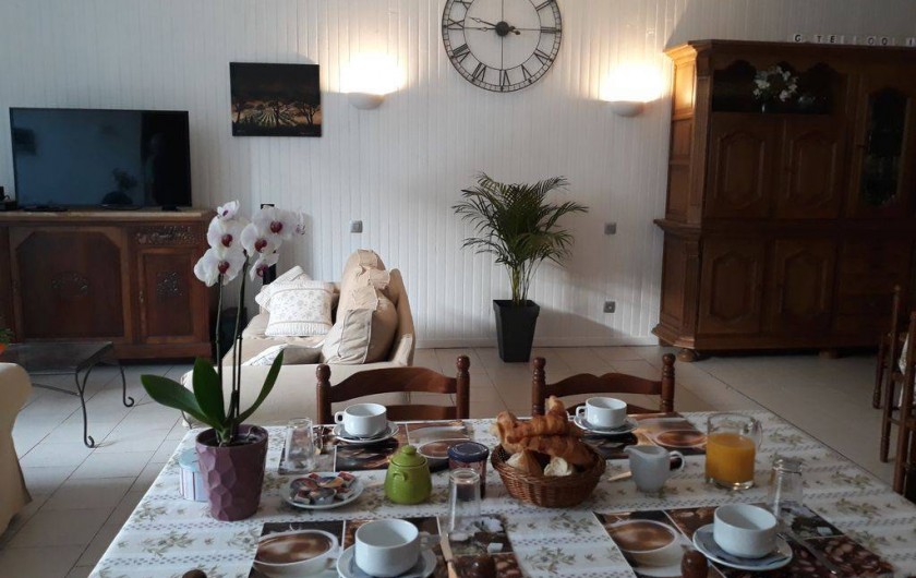Location de vacances - Appartement à Autignac - Salle de petits déjeuners