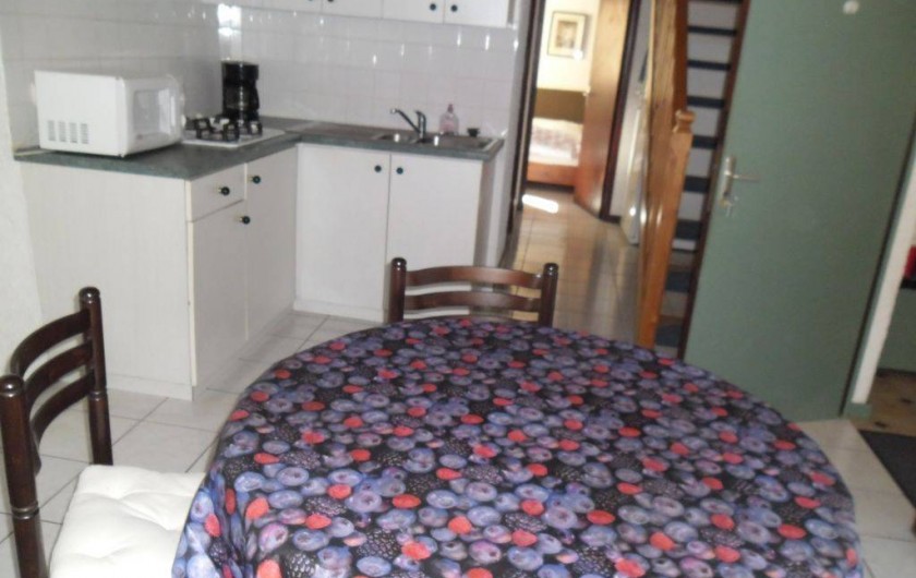 Location de vacances - Appartement à Autignac - Salle du gîte 2 pour 4 personnes