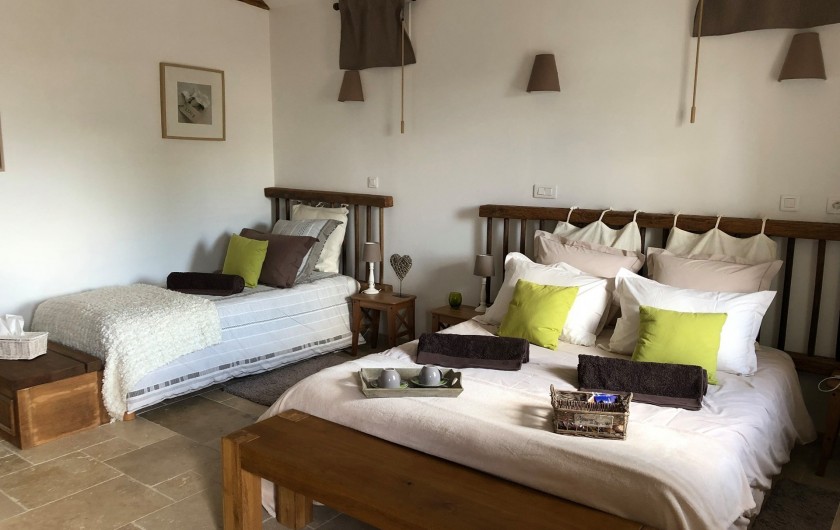 Location de vacances - Chambre d'hôtes à Saint-André-de-la-Marche - Chambre "Nature"