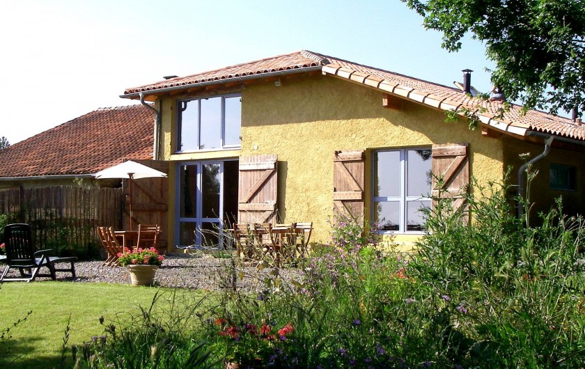 Location de vacances - Gîte à Lamaguère - Notre gîte écologique "Frênes".