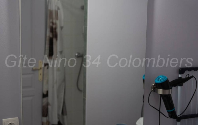 Location de vacances - Appartement à Colombiers - Vue depuis l'entrée principale