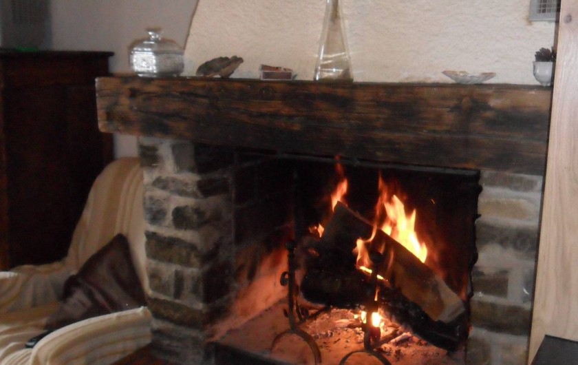 Location de vacances - Gîte à Saint-Pierre-de-Nogaret - Cheminée
