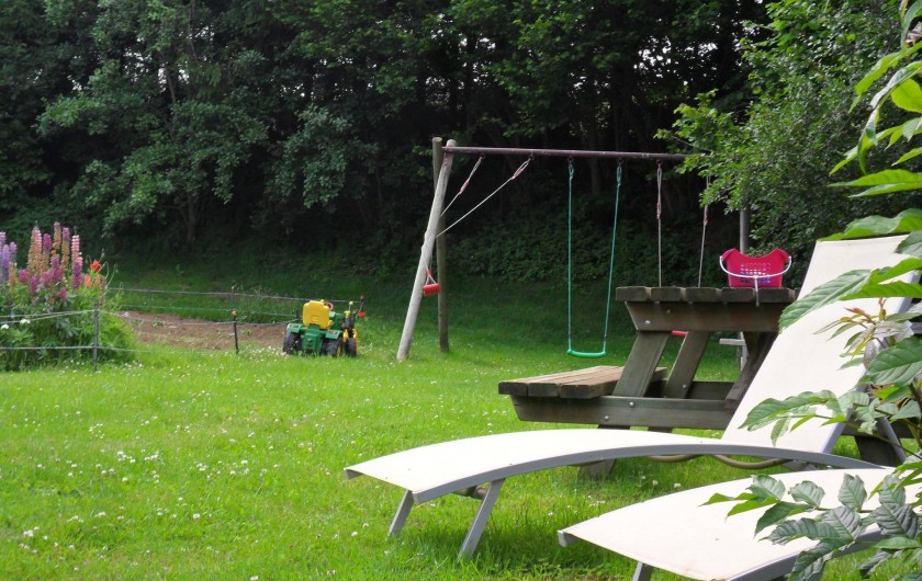 Location de vacances - Gîte à Saint-Pierre-de-Nogaret - Le Jardin