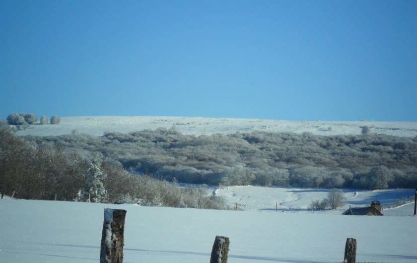 Location de vacances - Gîte à Saint-Pierre-de-Nogaret - L'Hiver