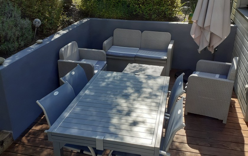 Location de vacances - Maison - Villa à Saint-Nazaire - Terrasse jardin