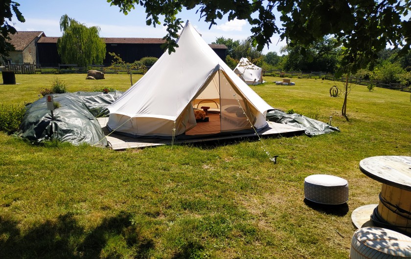 Location de vacances - Gîte à Birac - TENTE LODGE FAMILY