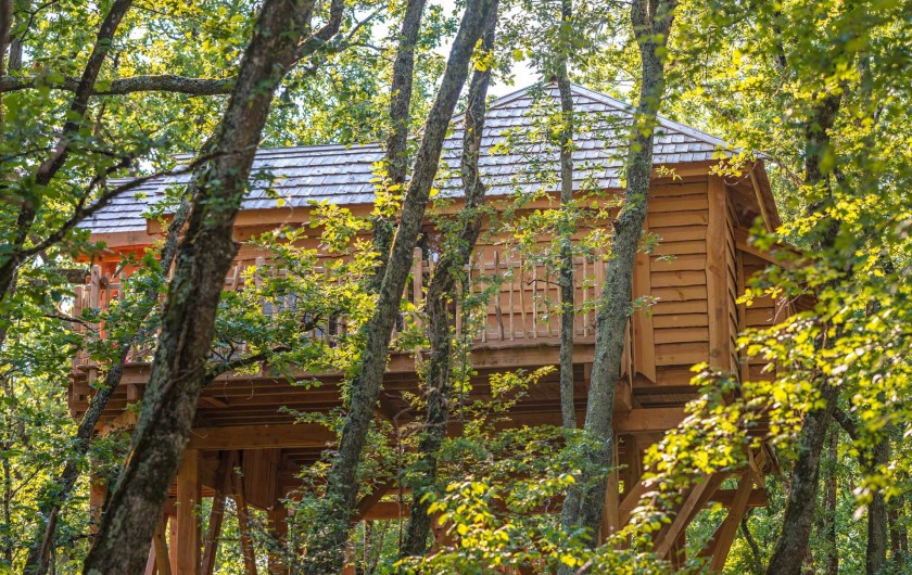 Location de vacances - Cabane dans les arbres à Clairac