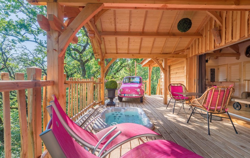 Location de vacances - Cabane dans les arbres à Clairac