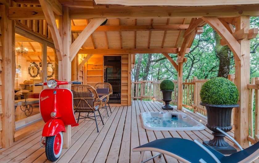 Location de vacances - Cabane dans les arbres à Clairac