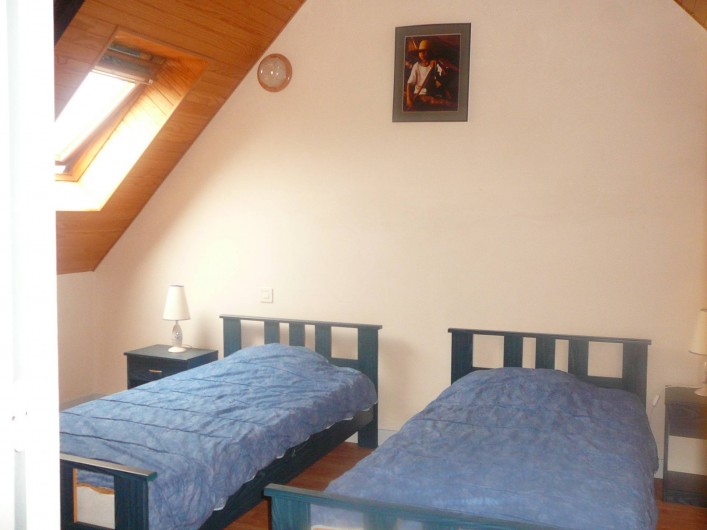 Location de vacances - Maison - Villa à Kermeurzac'h - Chambre avec lits jumeaux