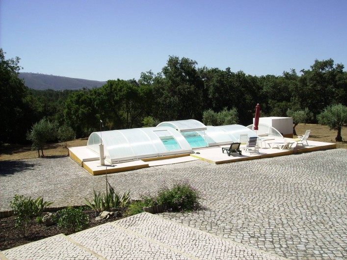 Location de vacances - Chambre d'hôtes à Alcobaça - la piscine