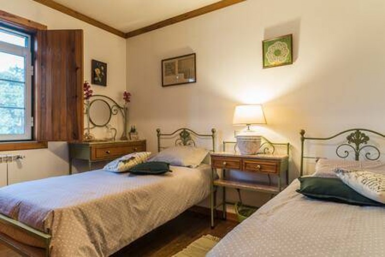 Location de vacances - Chambre d'hôtes à Alcobaça - chambre vert (2 lits)