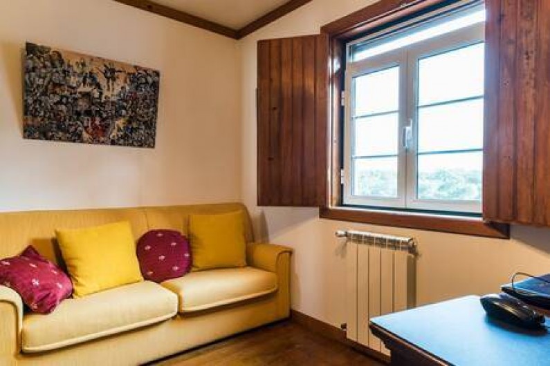 Location de vacances - Chambre d'hôtes à Alcobaça - bureau avec canape lit