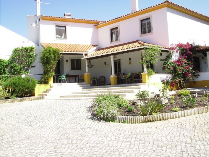 Location de vacances - Chambre d'hôtes à Alcobaça - vue de la maison