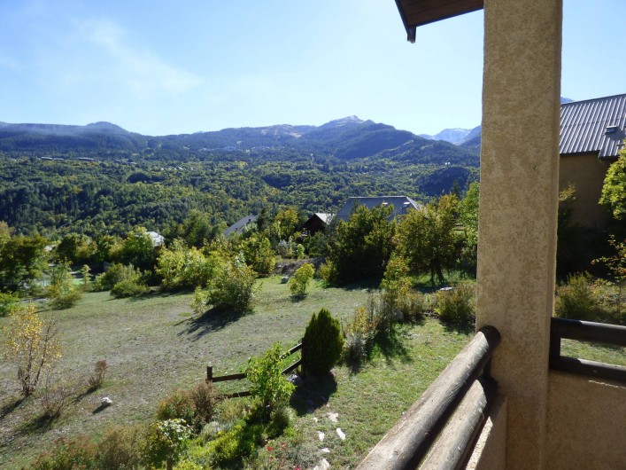 Location de vacances - Appartement à Vallouise - vue du balcon