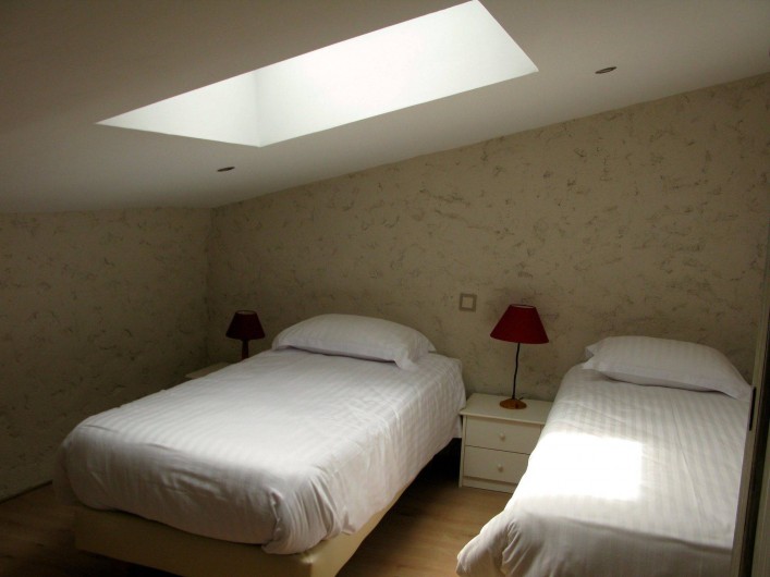 Location de vacances - Gîte à Minerve - chambre 4 sous le toît