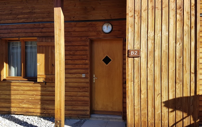 Location de vacances - Chalet à Le Dévoluy - Entrée avec local à ski