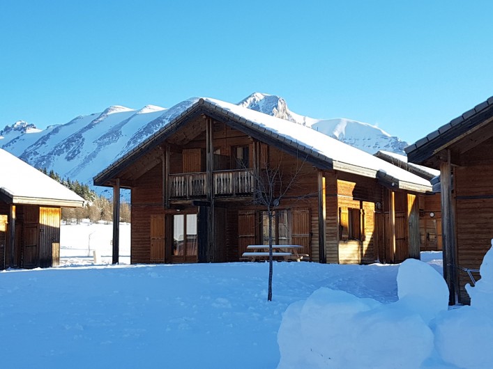 Location de vacances - Chalet à Le Dévoluy - Le chalet jumelé