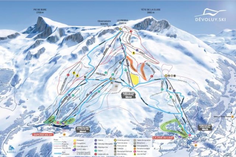 Location de vacances - Chalet à Le Dévoluy