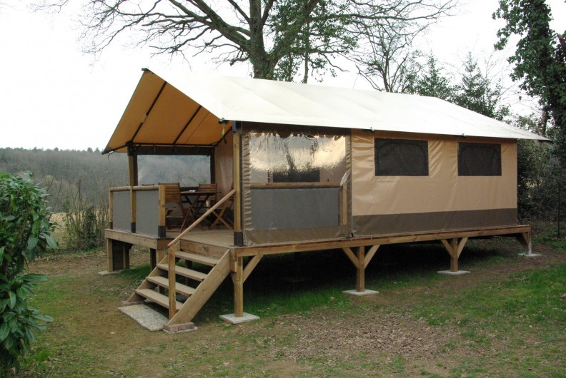 Location de vacances - Camping à Mézières-sous-Lavardin - Lodge Victoria