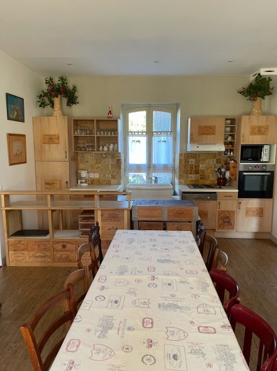 Location de vacances - Gîte à Neung-sur-Beuvron - cuisine et salle à manger