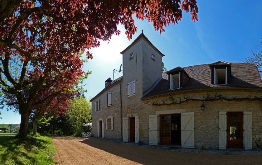 Location de vacances - Maison - Villa à Lacave - Panoramique des 2 maisons - (2013)