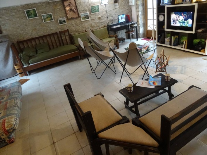 Location de vacances - Maison - Villa à Lacave - Les Galets pièce à vivre  côté salon (2019)