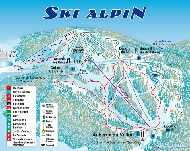 Location de vacances - Chalet à Osenbach - Station de ski du Lac Blanc a 30 min